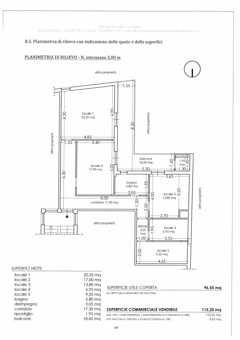 Foto 2 — Appartamento (cat. A/2) · 115 m²