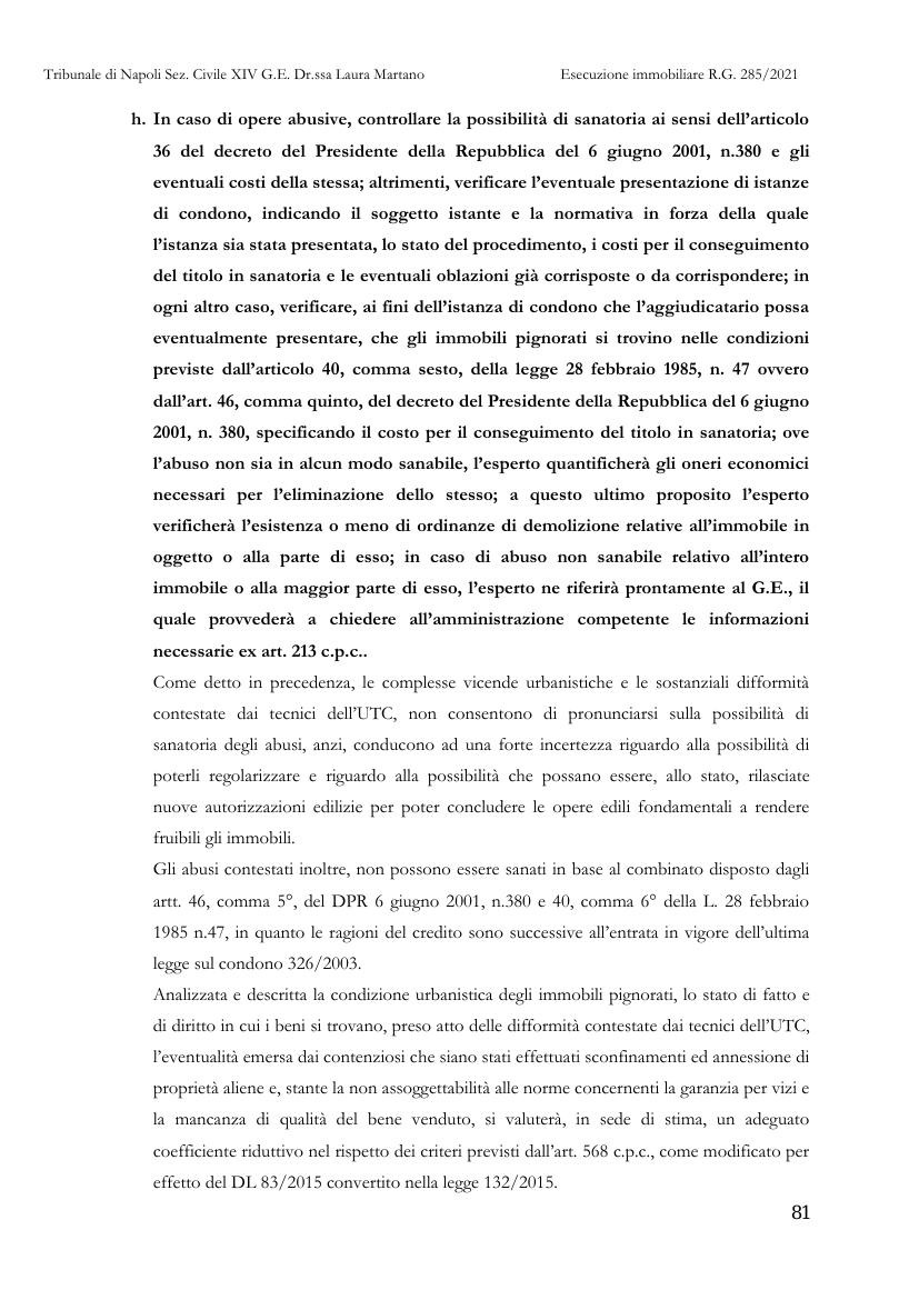 Foto 2 — Compendio immobiliare (abitazioni, box auto, deposito, lastrici e beni comuni)