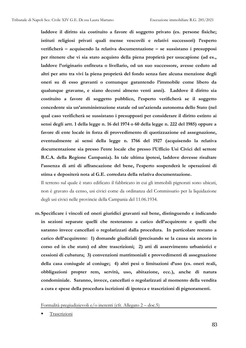 Foto 3 — Compendio immobiliare (abitazioni, box auto, deposito, lastrici e beni comuni)