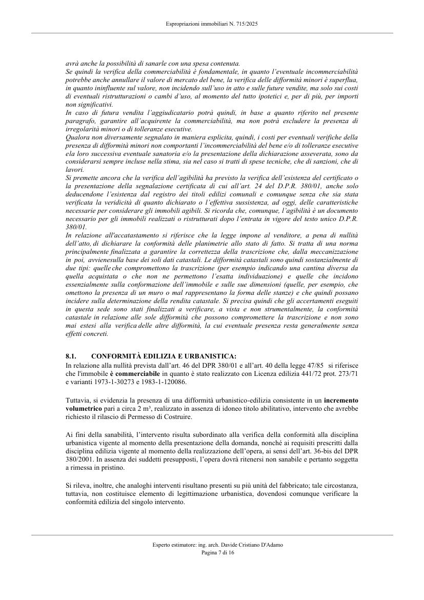 Foto 1 — Appartamento con cantina