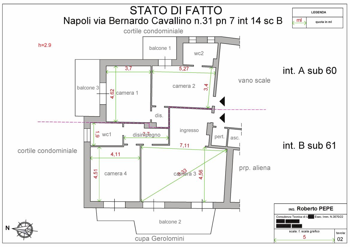 Foto 3 — Appartamento (2 unità in cantiere, interni 14A e 14B) · 116 m²