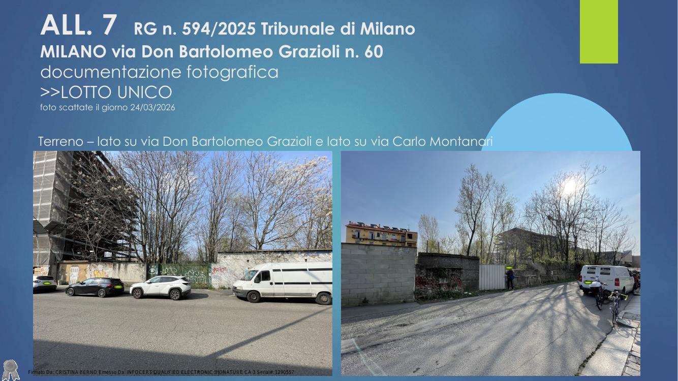 Foto 1 — Terreno edificabile · 2627 m²