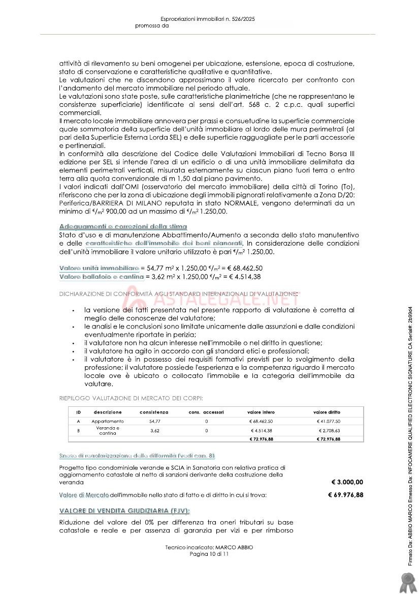 Foto 3 — Appartamento con cantina (lotto unico) · 57 m²
