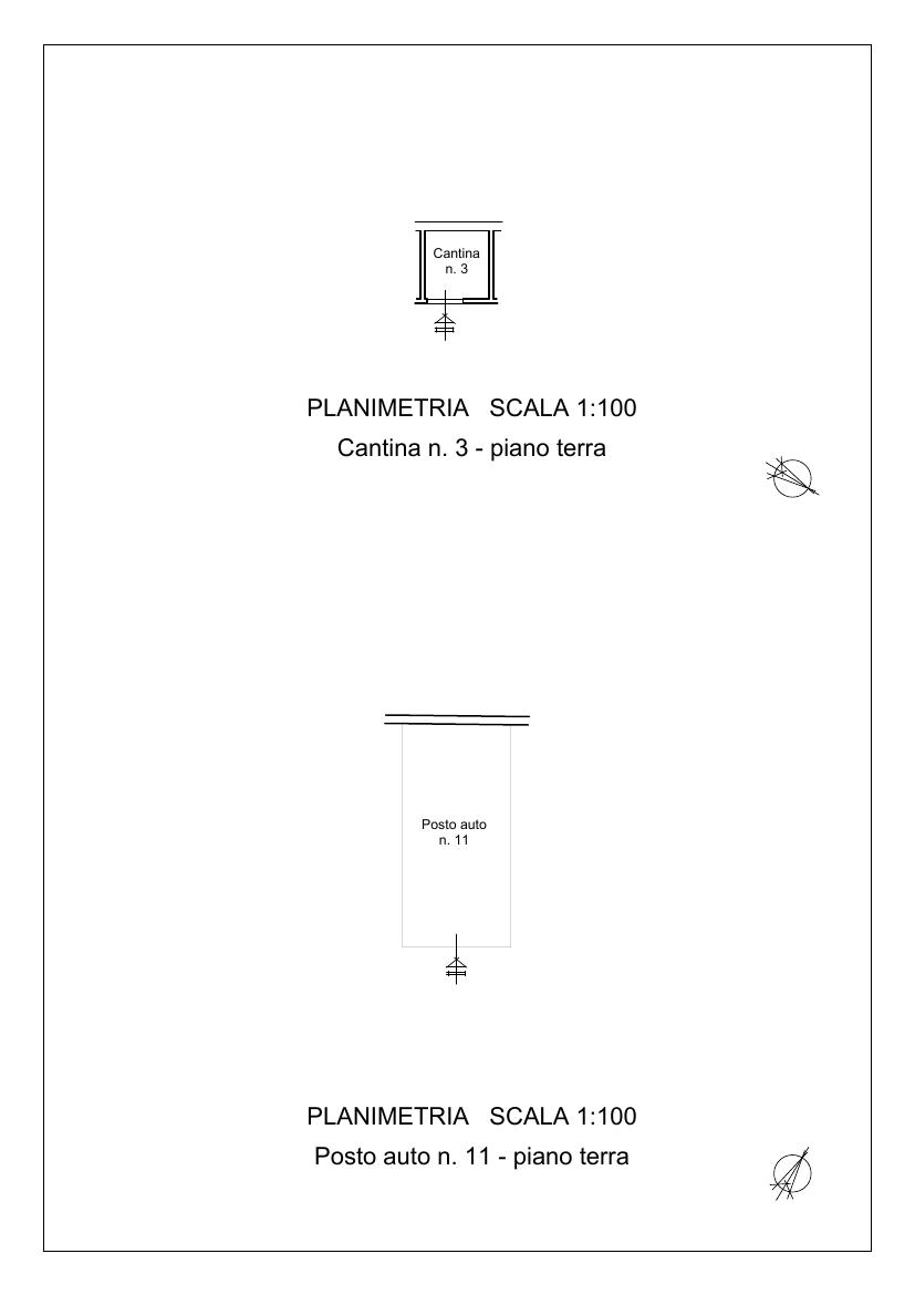 Foto 3 — Compendio immobiliare: appartamento, cantina e posto auto scoperto